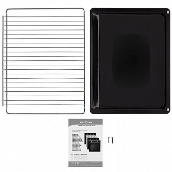 картинка Электрический духовой шкаф Krona ELEMENT PLUS 60 IX нержавеющая сталь 