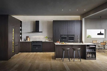 картинка Электрический духовой шкаф с функцией СВЧ Bertazzoni F457PROMWTN карбонио 