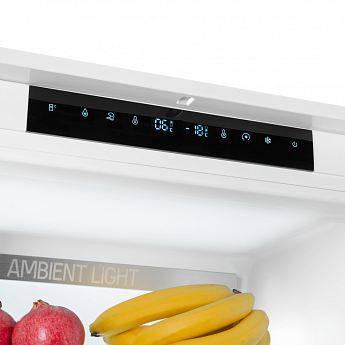 картинка Встраиваемый холодильник Maunfeld MBF17754NFWHGR LUX Inverter  картинка Встраиваемый холодильник Maunfeld MBF17754NFWHGR LUX Inverter
