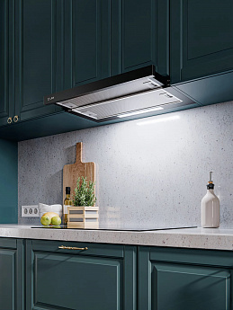 картинка Кухонная вытяжка Lex HERMES G 600 BLACK 