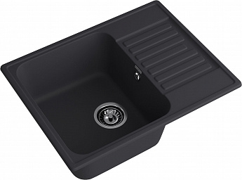 картинка Мойка для кухни Granfest-Quarz GF-Z13 черный 