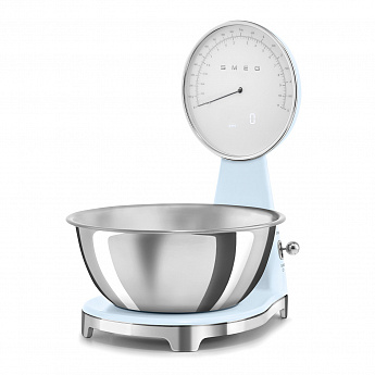 картинка Кухонные весы Smeg KSF01PBWW  картинка Кухонные весы Smeg KSF01PBWW