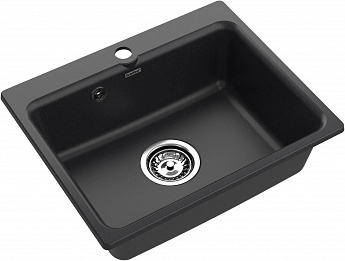 картинка Мойка для кухни Granfest-Smart SM520 черный  картинка Мойка для кухни Granfest-Smart SM520 черный