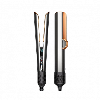 картинка Фен-выпрямитель Dyson HT01 Airstrait Nickel/Copper 408202-01  картинка Фен-выпрямитель Dyson HT01 Airstrait Nickel/Copper 408202-01