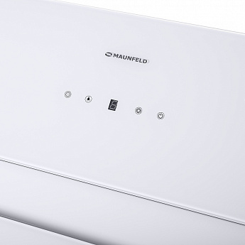 картинка Кухонная вытяжка Maunfeld MERSEY 90 WHITE GLASS WHITE  картинка Кухонная вытяжка Maunfeld MERSEY 90 WHITE GLASS WHITE