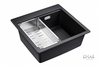 картинка Мойка для кухни Emar Quartz EMQ-1520.Q  картинка Мойка для кухни Emar Quartz EMQ-1520.Q