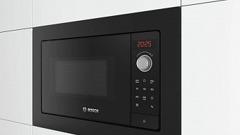 картинка Микроволновая печь встраиваемая Bosch BFL623MB3  картинка Микроволновая печь встраиваемая Bosch BFL623MB3