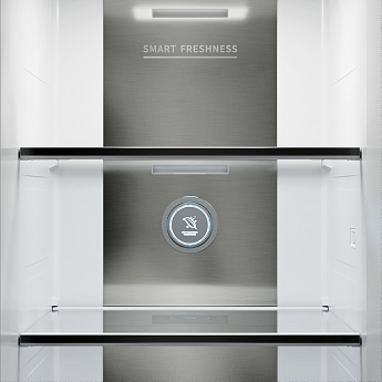 картинка Полувстраиваемый холодильник Kuppersberg RFSN 1990 BG черный 