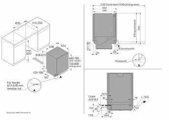 картинка Посудомоечная машина Asko DSD544D  картинка Посудомоечная машина Asko DSD544D