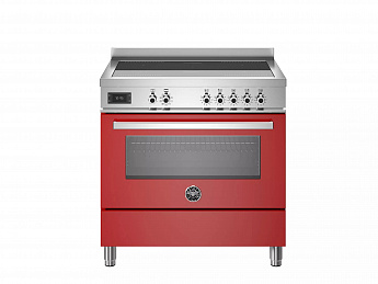 картинка Комбинированная кухонная плита Bertazzoni PRO95I1EROT красная  картинка Комбинированная кухонная плита Bertazzoni PRO95I1EROT красная