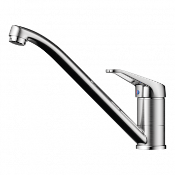 картинка Смеситель Omoikiri KADO-BN нержавеющая сталь 