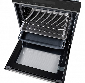 картинка Электрический духовой шкаф с паром Maunfeld MEOR7216STB 