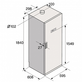 картинка Сушильный шкаф Asko DC7784 V.S 