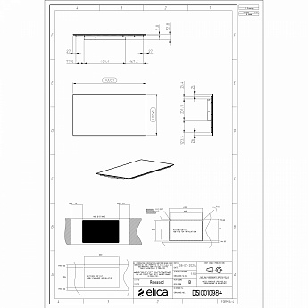 картинка Индукционная варочная панель Elica RATIO 702  картинка Индукционная варочная панель Elica RATIO 702