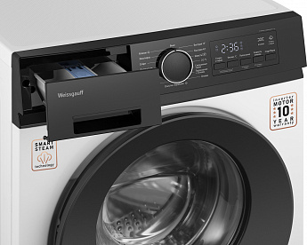 картинка Стиральная машина с паром Weissgauff WM 48128 Inverter Steam 