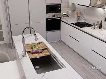 картинка Кухонная мойка Emar Pvd EMB-111 SATIN 