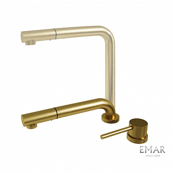 картинка Смеситель Emar ЕС - 7027 PVD Golden  картинка Смеситель Emar ЕС - 7027 PVD Golden