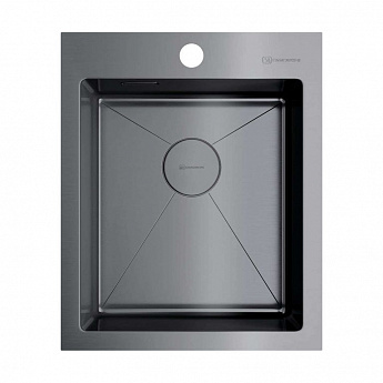 картинка Мойка Omoikiri AKISAME-41-GM  картинка Мойка Omoikiri AKISAME-41-GM