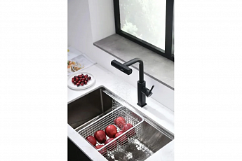 картинка Смеситель LONGRAN Techno LM2186, Black 