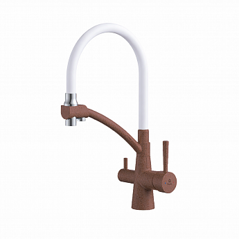 картинка Смеситель Gerdamix BROOKS (DG) white 