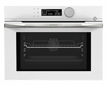 картинка Микроволновая печь De Dietrich DKC4536W Eternal White  картинка Микроволновая печь De Dietrich DKC4536W Eternal White