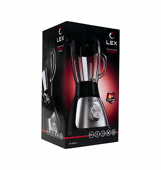 картинка Блендер Lex LX-2001-1 черный  картинка Блендер Lex LX-2001-1 черный