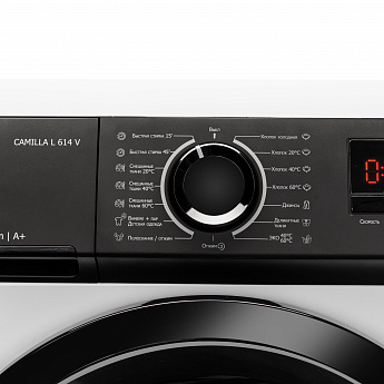 картинка Стиральная машина с паром Delonghi CAMILLA L 614 V  картинка Стиральная машина с паром Delonghi CAMILLA L 614 V