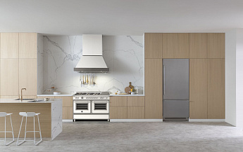 картинка Комбинированная кухонная плита Bertazzoni HER126G2EAVT слоновая кость  картинка Комбинированная кухонная плита Bertazzoni HER126G2EAVT слоновая кость
