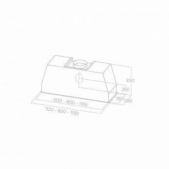 картинка Кухонная вытяжка Elica CT35 PRO IX/A/60 