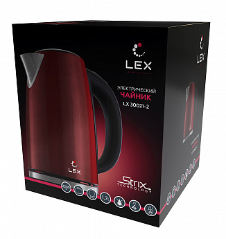 картинка Чайник Lex LX30021-2  картинка Чайник Lex LX30021-2