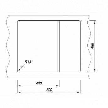 картинка Мойка для кухни Florentina ПАОЛА 620 