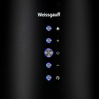 картинка Кухонная вытяжка Weissgauff Tubus 1406 Island Black 