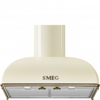 картинка Кухонная вытяжка Smeg KS59POE2 кремовый  картинка Кухонная вытяжка Smeg KS59POE2 кремовый