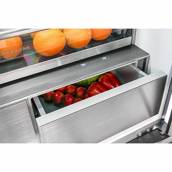 картинка Отдельностоящий холодильник Hiberg RFQ-610G GS inverter 