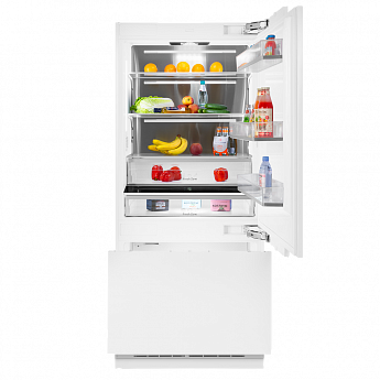 картинка Встраиваемый холодильник Maunfeld MBF212NFW1 Inverter  картинка Встраиваемый холодильник Maunfeld MBF212NFW1 Inverter