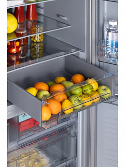 картинка Отдельностоящий холодильник Nord NRB 154 XG нержавеющая сталь 