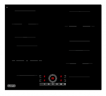 картинка Индукционная варочная панель DeLonghi ELETTRA 1B0P CR 
