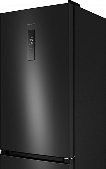 картинка Отдельностоящий холодильник Weissgauff WRK 185 Total NoFrost Inverter Black 