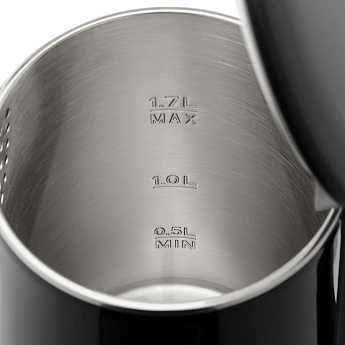 картинка Чайник электрический Krona Elegant Black 1,7л  картинка Чайник электрический Krona Elegant Black 1,7л
