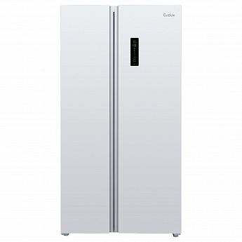 картинка Отдельностоящий холодильник Evelux FSBS 5100 W  картинка Отдельностоящий холодильник Evelux FSBS 5100 W