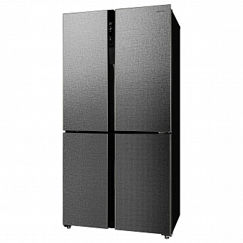 картинка Отдельностоящий холодильник Hiberg RFQ-500DX NFXQ INVERTER стальной лен  картинка Отдельностоящий холодильник Hiberg RFQ-500DX NFXQ INVERTER стальной лен