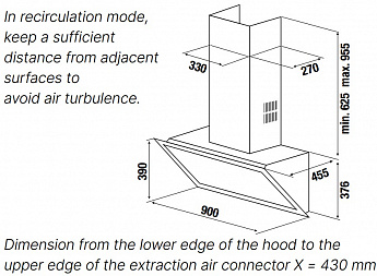 картинка Кухонная вытяжка Kuppersbusch DW 9880.0 S1 STAINLESS STEEL 