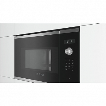 картинка Микроволновая печь встраиваемая Bosch BFL554MS0  картинка Микроволновая печь встраиваемая Bosch BFL554MS0