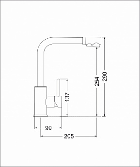 картинка Смеситель EMAR ЕСВ 7015 Satine  картинка Смеситель EMAR ЕСВ 7015 Satine
