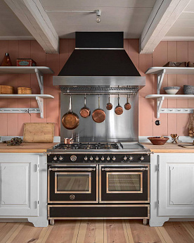 картинка Комбинированная кухонная плита Bertazzoni HER126G2ENET чёрная  картинка Комбинированная кухонная плита Bertazzoni HER126G2ENET чёрная