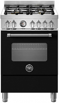 картинка Комбинированная кухонная плита Bertazzoni MAS64L1ENET чёрный  картинка Комбинированная кухонная плита Bertazzoni MAS64L1ENET чёрный