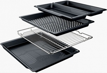 картинка Электрический духовой шкаф Bosch HJG852YB0T черный 