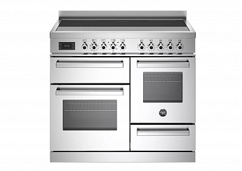 картинка Комбинированная кухонная плита Bertazzoni PRO105I3EXT нержавеющая сталь  картинка Комбинированная кухонная плита Bertazzoni PRO105I3EXT нержавеющая сталь