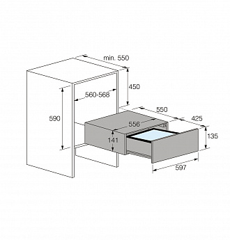 картинка Подогреватель посуды Asko ODW61BS1 
