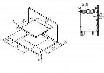 картинка Варочная панель Kuppersberg ECO 601 черный 